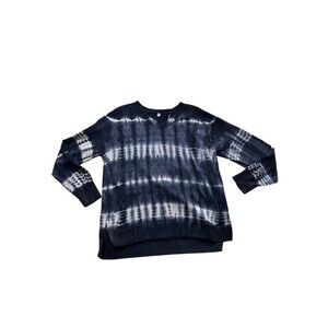 Womens Margaret O’Leary Sweater Blue Vneck